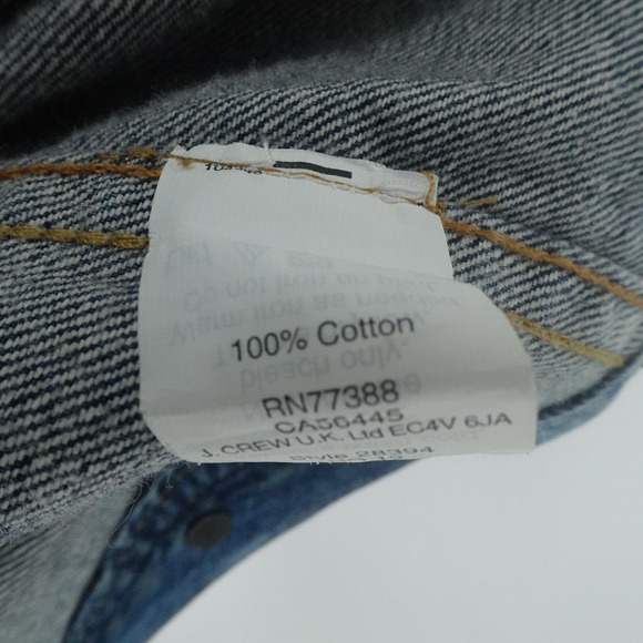 Madewell The Jean Jacket‎ Womens M Storm Cloud Wash Denim Classic 90s Y2K - Picture 12 of 13